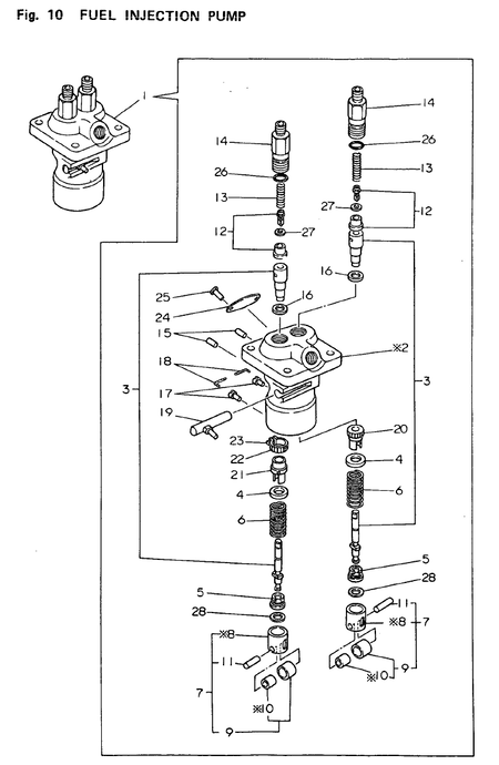FUEL INJECTION PUMP (2TR13A)