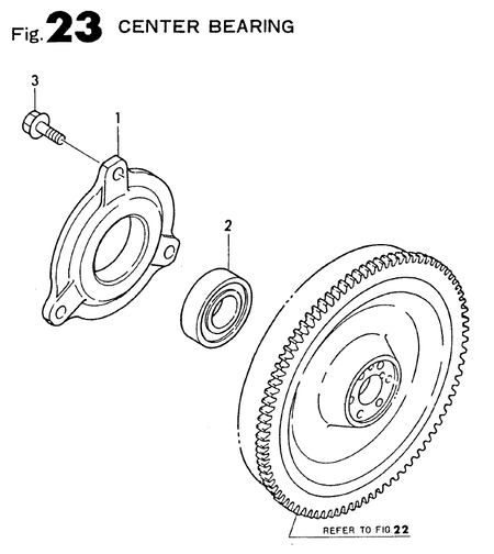 CENTER BEARING (4TN82E-S) CENTER BEARING (4TN82E-S)