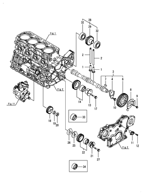 CAMSHAFT & DRIVING GEAR (TNV) CAMSHAFT & DRIVING GEAR (TNV)