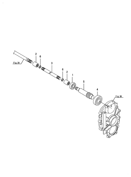 PTO DRIVE SHAFT (EX450(YANMAR))