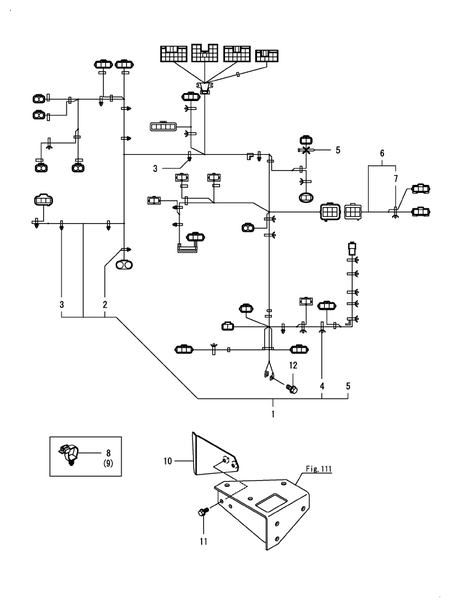 WIRE HARNESS(TRANSMISSION) (YT5113AC)