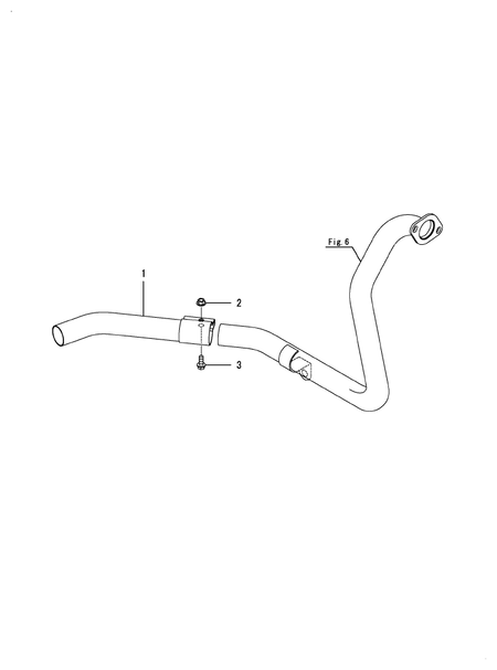 EXTEND EXHAUST PIPE (YM357A) EXTEND EXHAUST PIPE (YM357A)