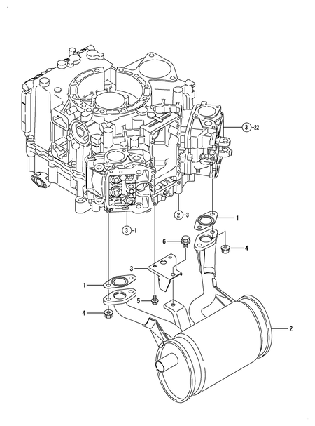 MUFFLER (2V78R-CA)