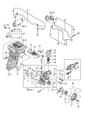 COOLING WATER SYSTEM (4TNV84T-ZDSA2D)