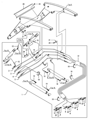 HYDRAULIC PIPING (YL610,US)