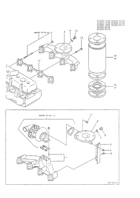 EXHAUST MANIFOLD (4T112TL-P)