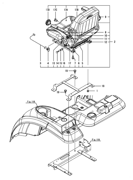 SEAT (LX490(YANMAR))