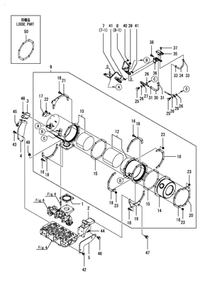 DIESEL PARTICULATE FILTER(DPF) (3TNV88C-DYEM)