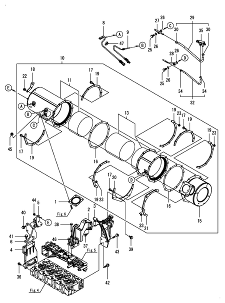 DIESEL PARTICULATE FILTER(DPF) (4TNV94FHT-XNRA1)