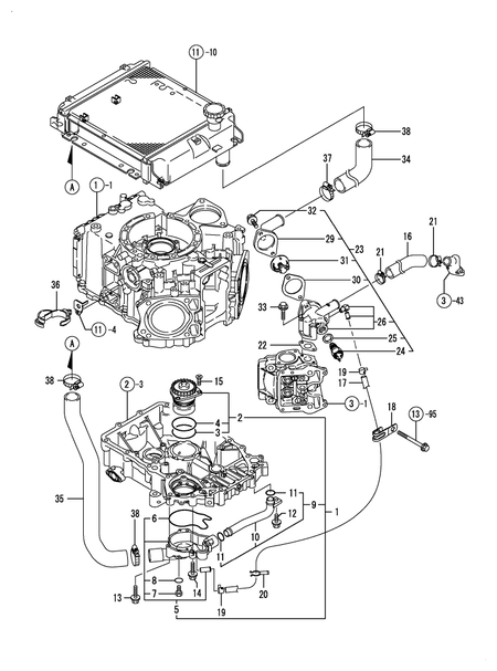 COOLING WATER SYSTEM (2V78R-CA) COOLING WATER SYSTEM (2V78R-CA)