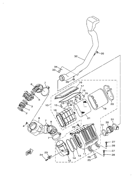 INTAKE (YU700G-RD(2021US)) INTAKE (YU700G-RD(2021US))