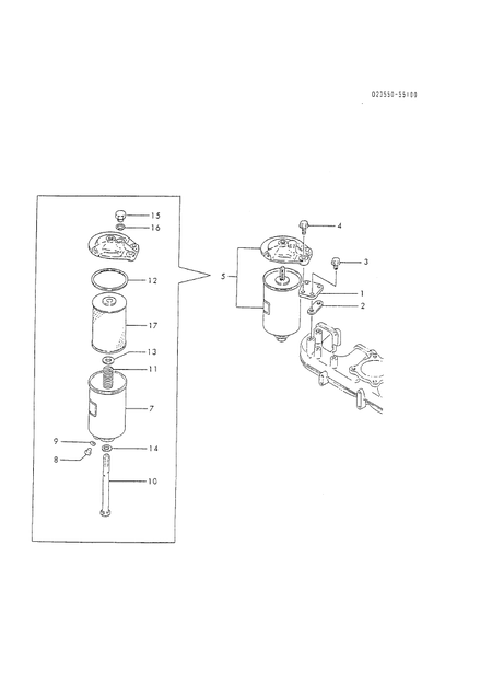 FUEL OIL STRAINER (4T112TL-P)