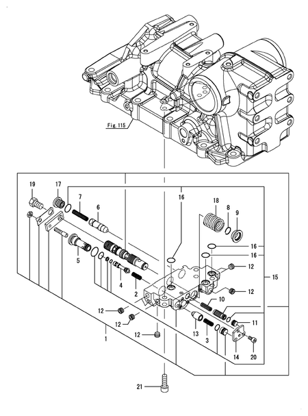 CONTROL VALVE (YM347A-BR)