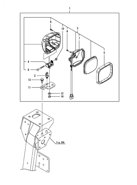 WORK LAMP (YM357A) WORK LAMP (YM357A)