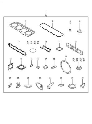 GASKET SET (TNV) GASKET SET (TNV)