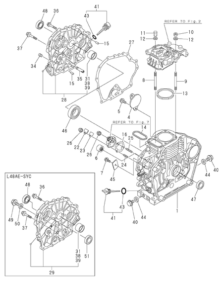 CYLINDER BLOCK (L48AE-DGYC) CYLINDER BLOCK (L48AE-DGYC)