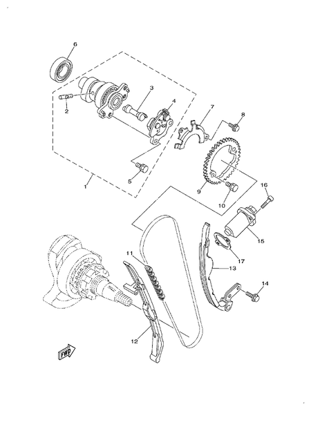 CAMSHAFT & CHAIN (YU700G-RD(2021US)) CAMSHAFT & CHAIN (YU700G-RD(2021US))