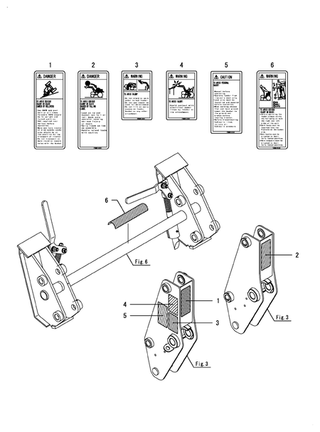 LABEL(SAFETY (CL600(YANMAR)) LABEL(SAFETY (CL600(YANMAR))