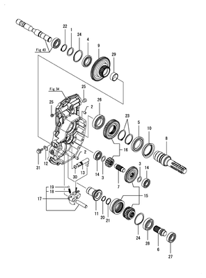 R-PTO SHAFT (SC2450(YANMAR))
