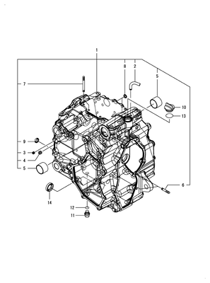 TRANSMISSION CASE (SA324)