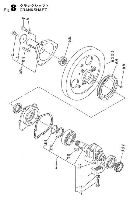 CRANKSHAFT (TS60C-GB) CRANKSHAFT (TS60C-GB)