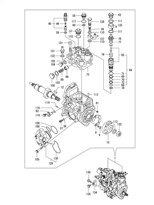 FUEL INJECTION PUMP (3TNV82A-BDSA) FUEL INJECTION PUMP (3TNV82A-BDSA)