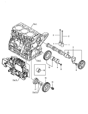 CAMSHAFT & DRIVING GEAR (3TNV80FT-ZMYA) CAMSHAFT & DRIVING GEAR (3TNV80FT-ZMYA)
