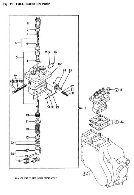 FUEL INJECTION PUMP (3T72HA-N)