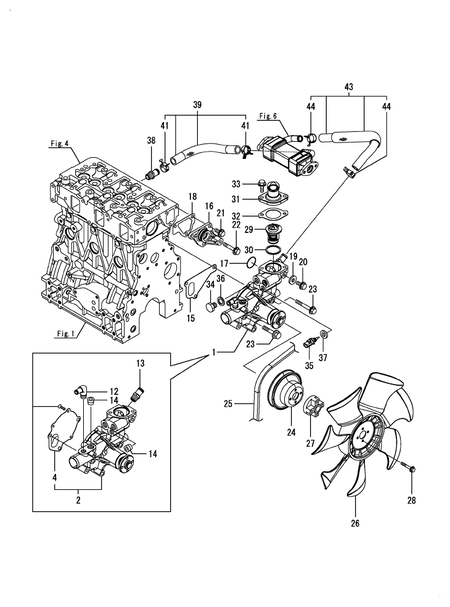 COOLING WATER SYSTEM (3TNV88C-DKW)