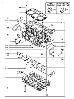 CYLINDER BLOCK (3TNM72-ASA)