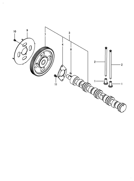 CAMSHAFT (4TN107FHT-2WYB)