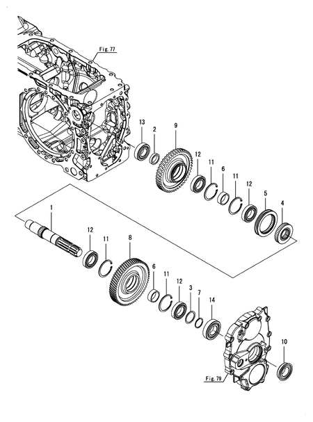 P.T.O. SHAFT (YM347A)