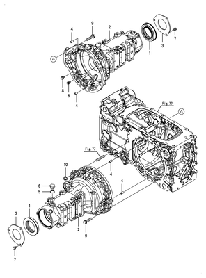 REAR AXLE HOUSING (YM342A)