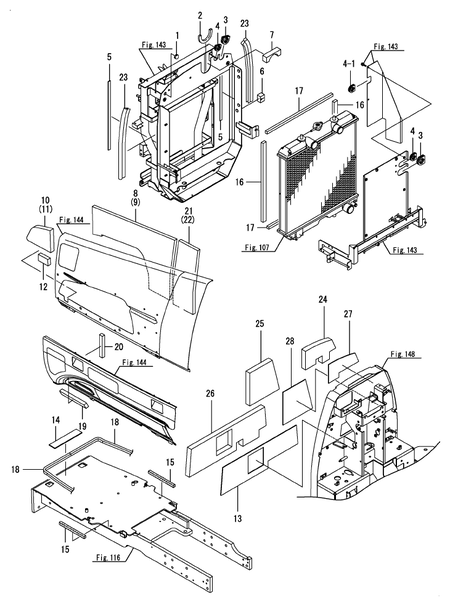 HOOD SEAL(CAB(ADD.ITEM (T80)