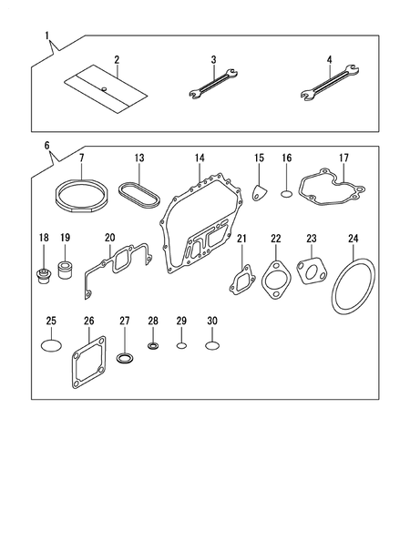 GASKET SET & TOOL (L70N6-PEY2YI) GASKET SET & TOOL (L70N6-PEY2YI)