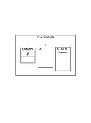 LABEL(SAFETY(3 (SC2450(YANMAR))