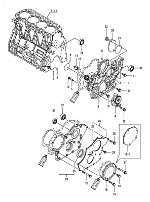 GEAR HOUSING (4TNV98T-ZNSAD) GEAR HOUSING (4TNV98T-ZNSAD)