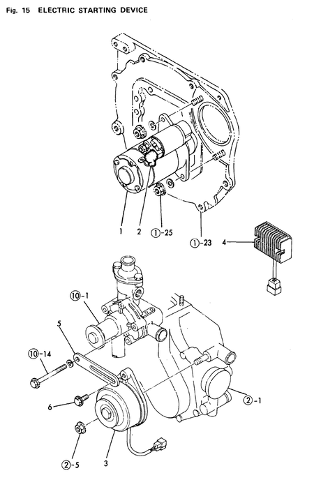 ELECTRIC STARTING DEVICE (3T72HA-N)