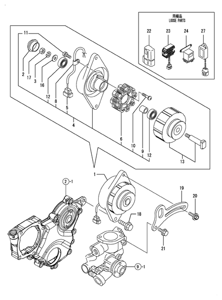 GENERATOR (3TNM72-AMW)