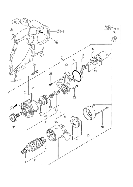 STARTING MOTOR (4TNE88-ETB) STARTING MOTOR (4TNE88-ETB)