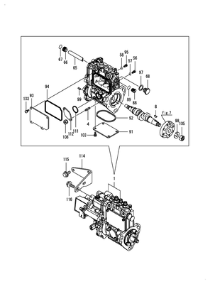 FUEL INJECTION PUMP (3TNV80FT-ZMYA) FUEL INJECTION PUMP (3TNV80FT-ZMYA)