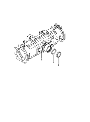 FRONT AXLE CASE (YT359Y)