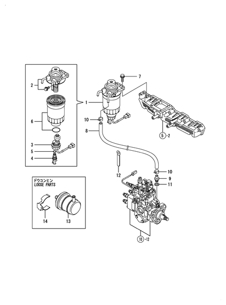 FUEL FILTER (4TNE92-HRJ)