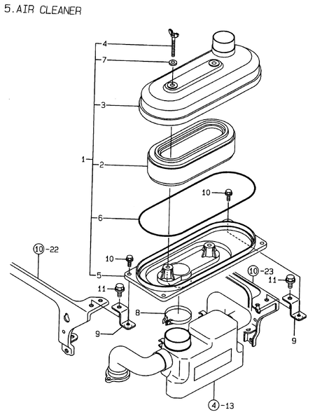AIR CLEANER (2V78C-DXCA)