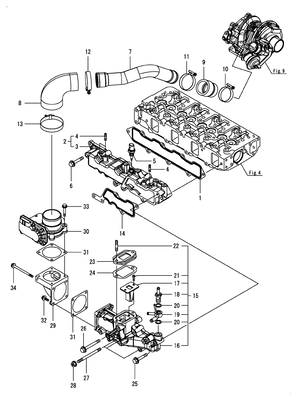 SUCTION MANIFOLD (4TNV86CT-GGE) SUCTION MANIFOLD (4TNV86CT-GGE)
