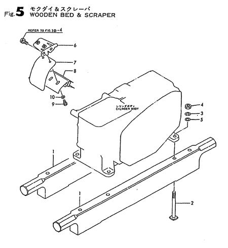 WOODEN BED & SCRAPER (TF90-LI) WOODEN BED & SCRAPER (TF90-LI)