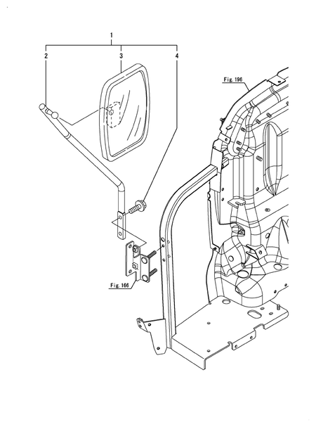 REARVIEW MIRROR(LEFT) (YT359Y)