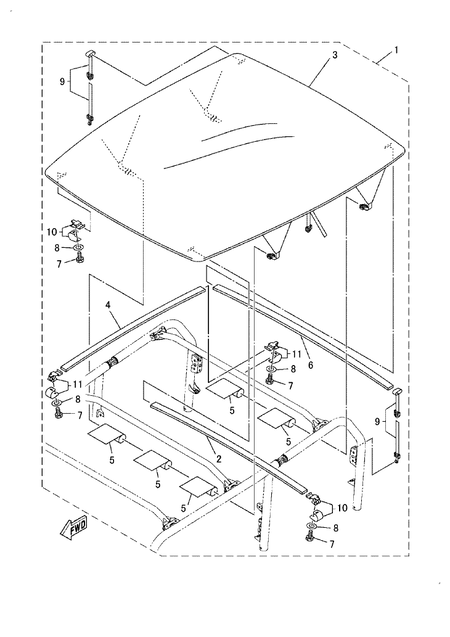 SUN ROOF(GMP) (YU700GMP)
