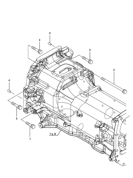 DOCKING BOLT (LX4100(YANMAR))