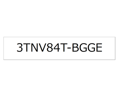 3TNV84T-BGGE 3TNV84T-BGGE
